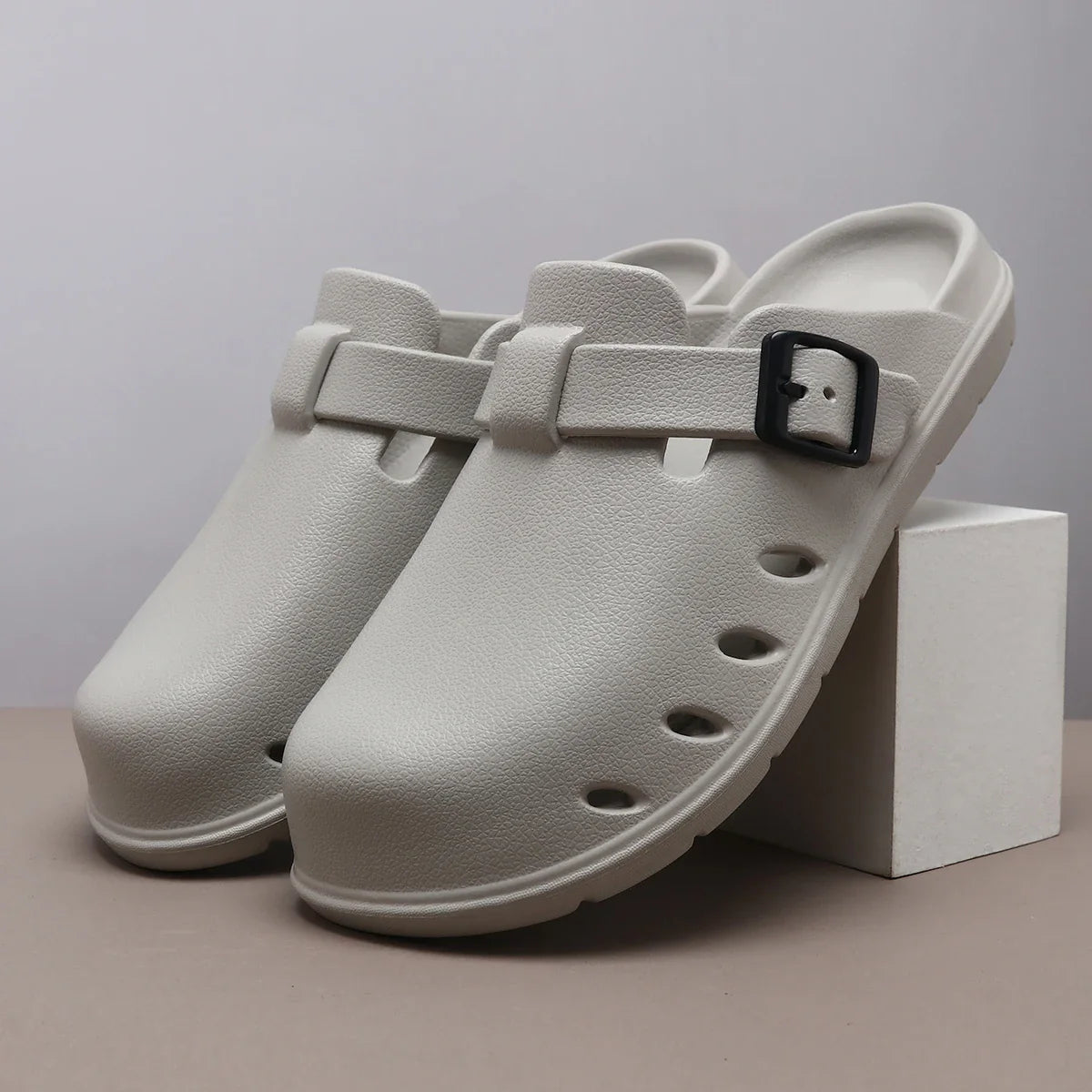 Sabot orthopédique homme à boucle réglable