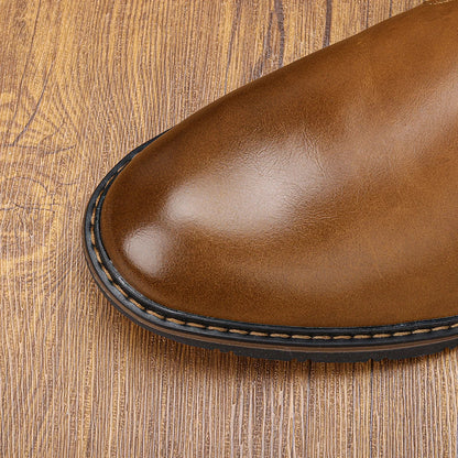 Botte orthopédique homme style vintage