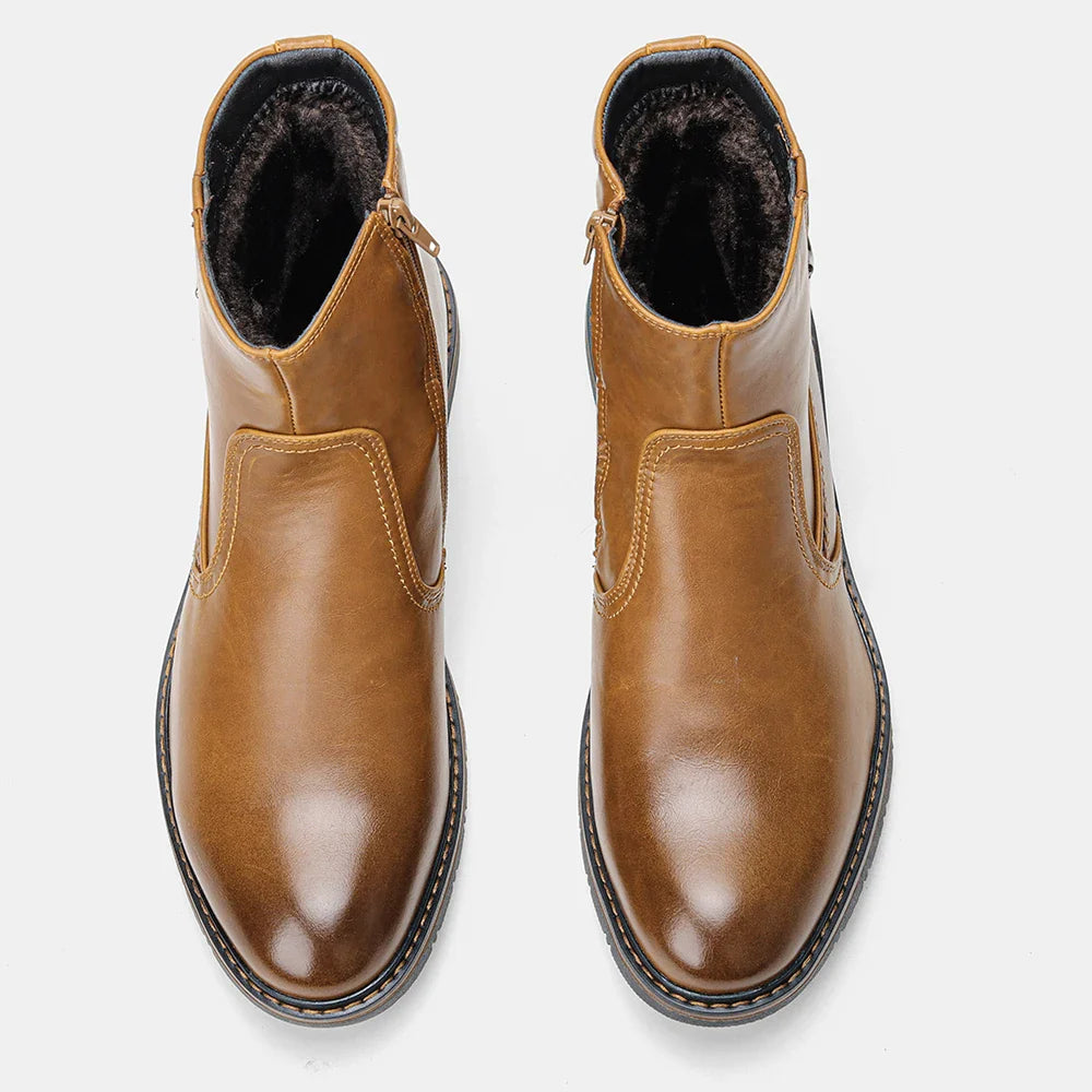 Botte orthopédique homme style vintage