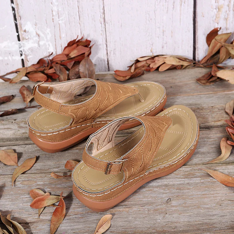 Tong orthopédique femme à bride ajustable