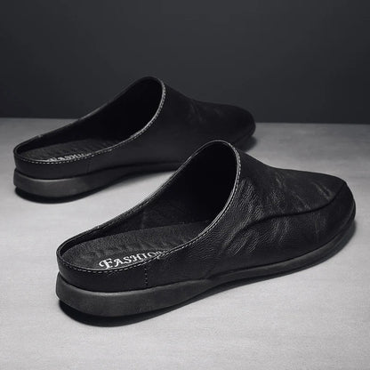 Sabot orthopédique homme à enfiler élégant