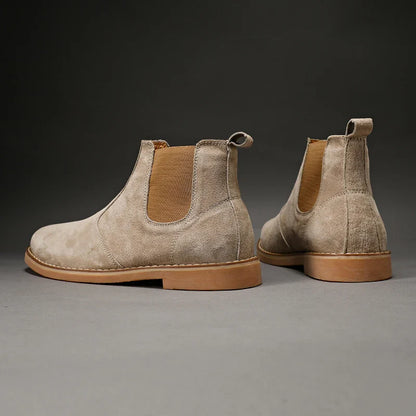 Botte orthopédique homme à enfiler élégante