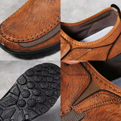 Mocassin orthopédique homme semelle ergonomique