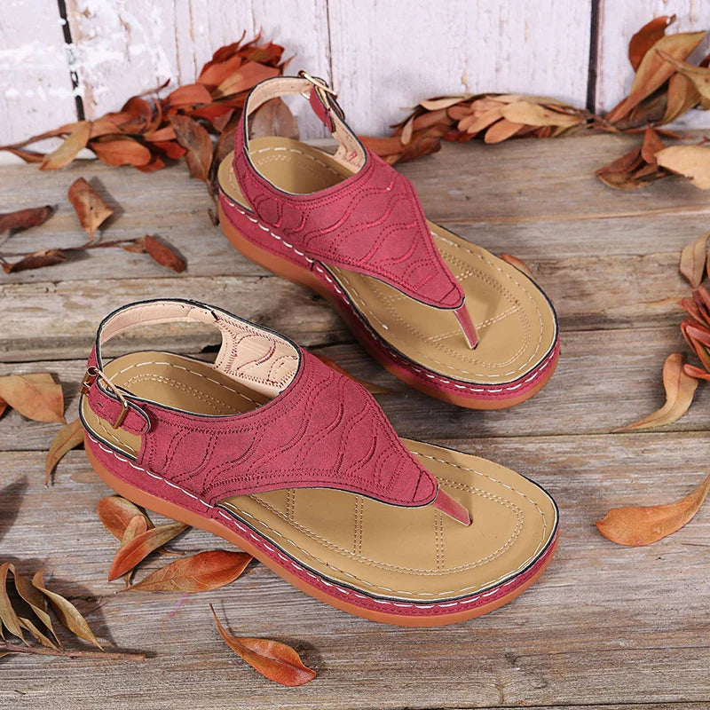 Tong orthopédique femme à bride ajustable