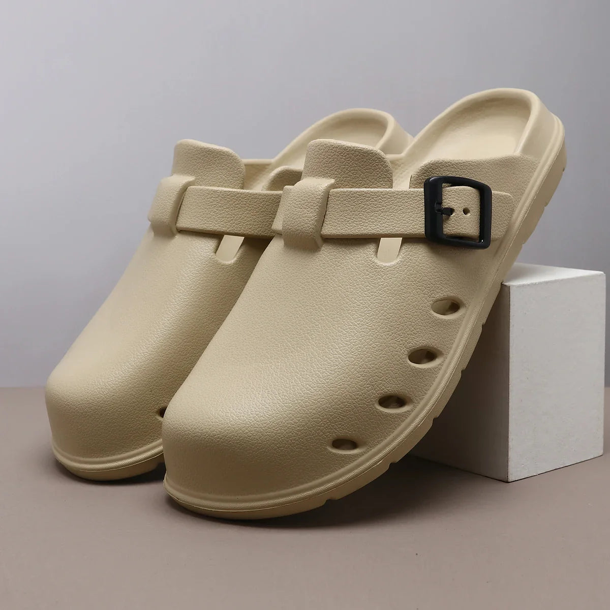 Sabot orthopédique homme à boucle réglable