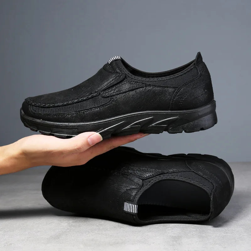Mocassin orthopédique homme semelle ergonomique