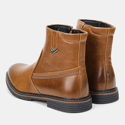 Botte orthopédique homme style vintage