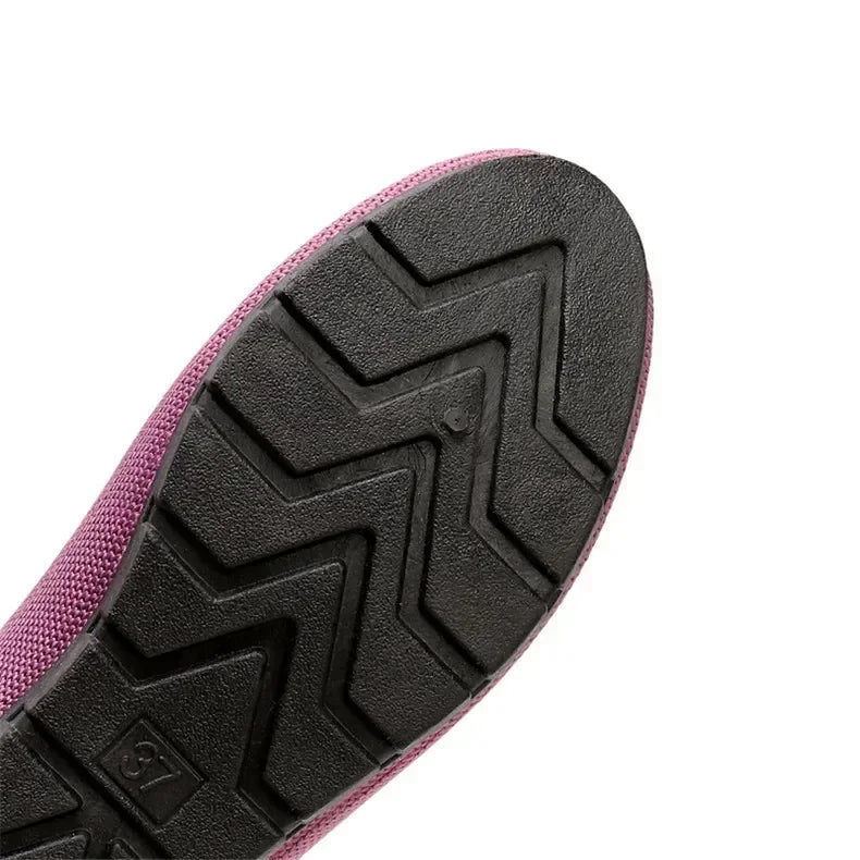 Mocassin orthopédique femme à semelle flexible