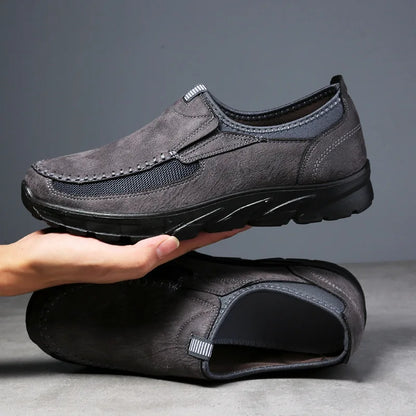 Mocassin orthopédique homme semelle ergonomique