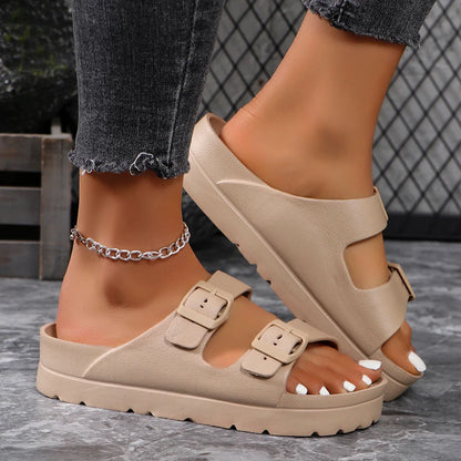 Claquette orthopédique femme semelle épaisse