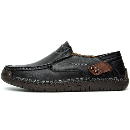 Mocassin orthopédique homme souple et marche confort