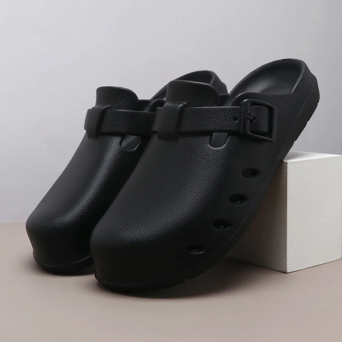 Sabot orthopédique homme à boucle réglable