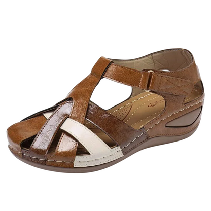 Sandale orthopédique femme design ajouré