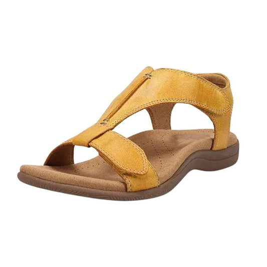 Sandale orthopédique femme minimaliste ouverte