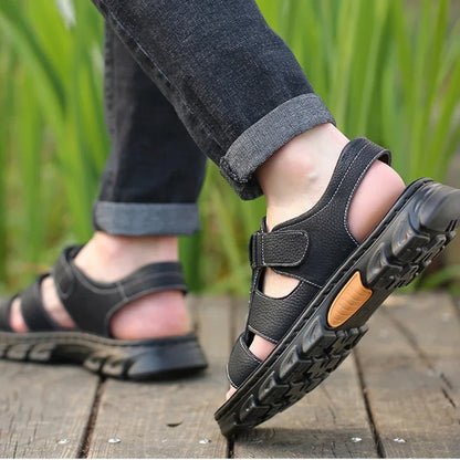 Sandale orthopédique homme confort enveloppant