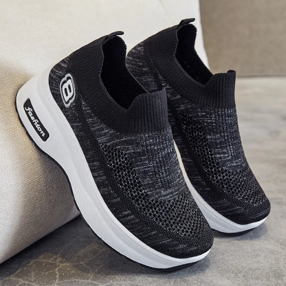 Solena Rise – chaussures orthopédiques femme sans lacets avec semelle rehaussante confort