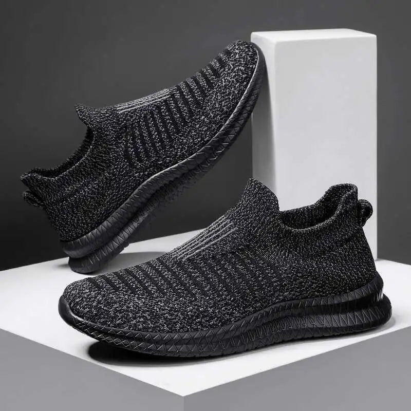 ConfortFlex – Chaussure orthopédique homme sans lacets respirante avec semelle ergonomique