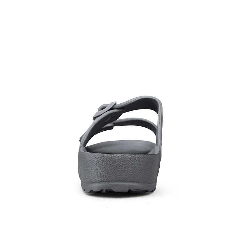 Claquette orthopédique homme à deux brides réglables