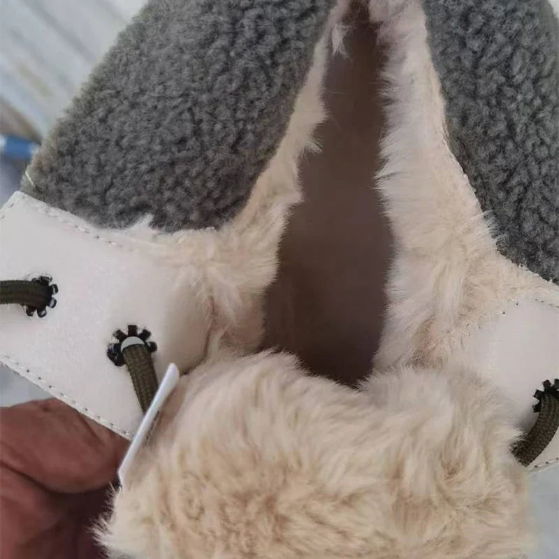 Botte orthopédique femme à doublure chaude