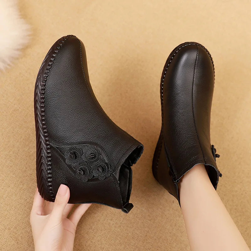 Botte orthopédique femme look urbain