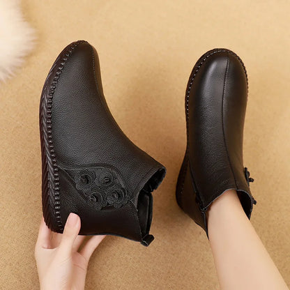 Botte orthopédique femme look urbain