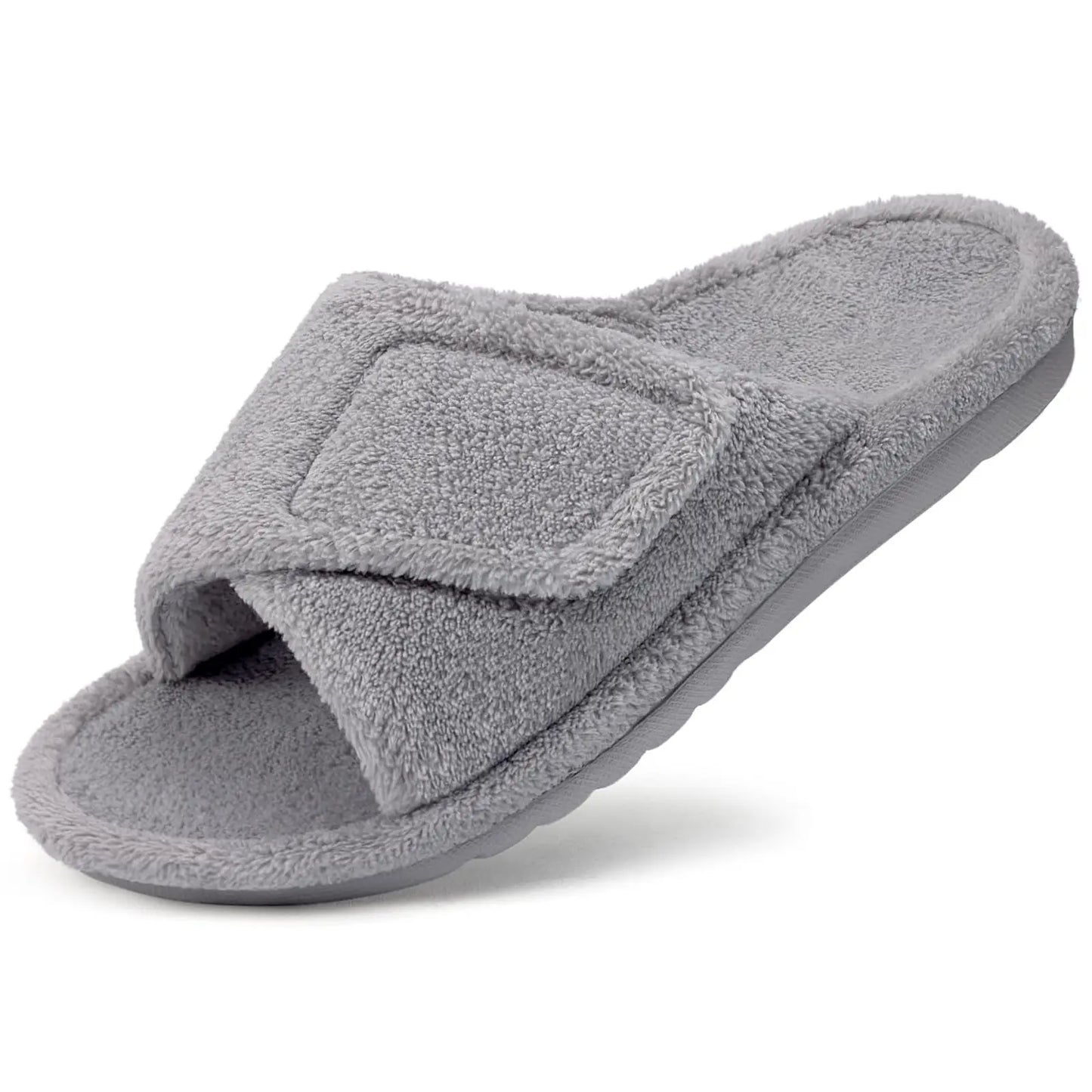 Chausson orthopédique femme en tissu éponge doux