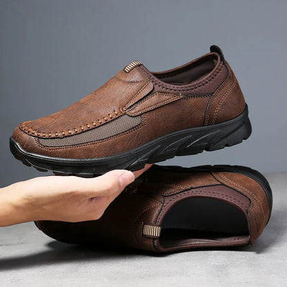 Mocassin orthopédique homme semelle ergonomique