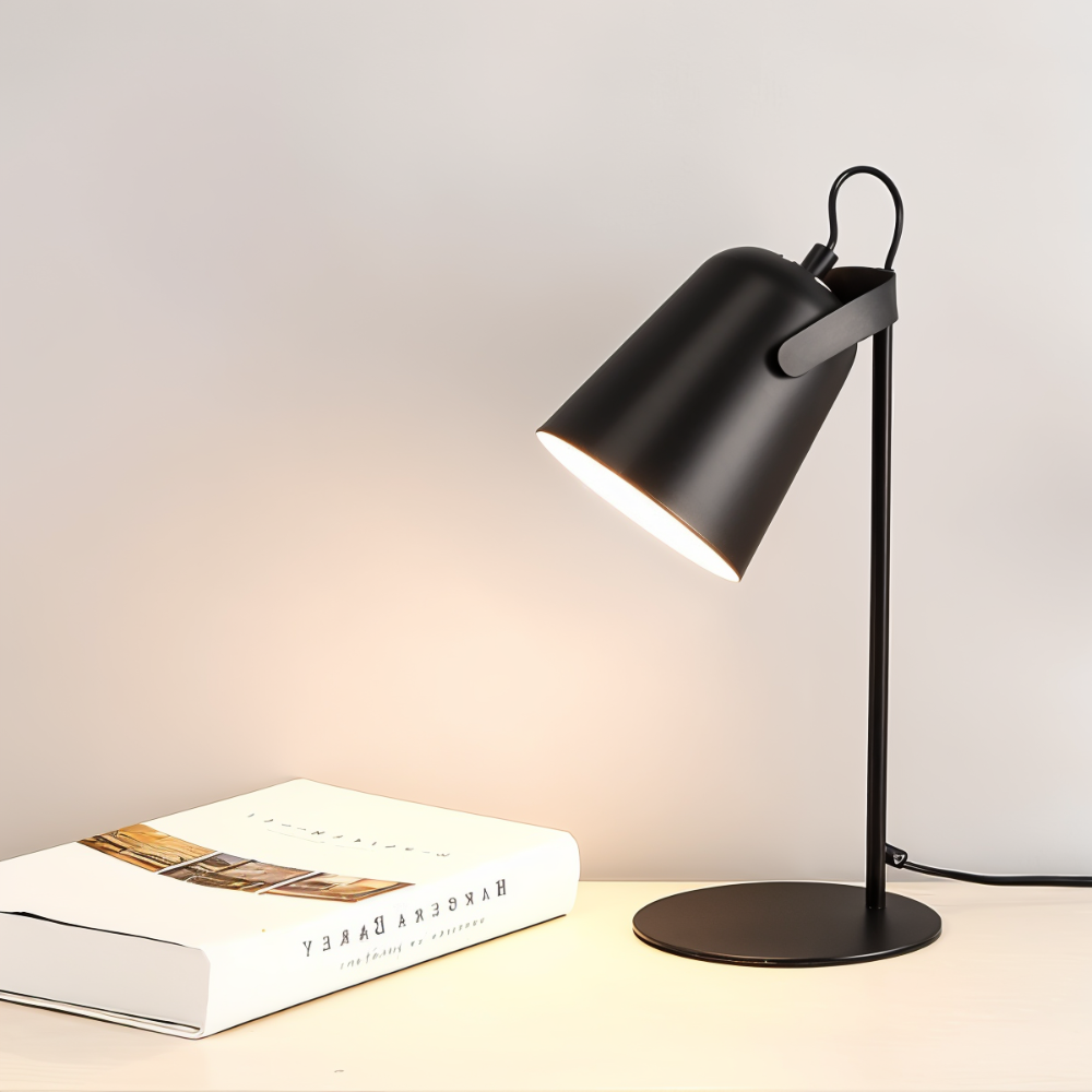 Lampe de Bureau Nordique Moderne | Éclairage Rotatif,  Respectueux des Yeux