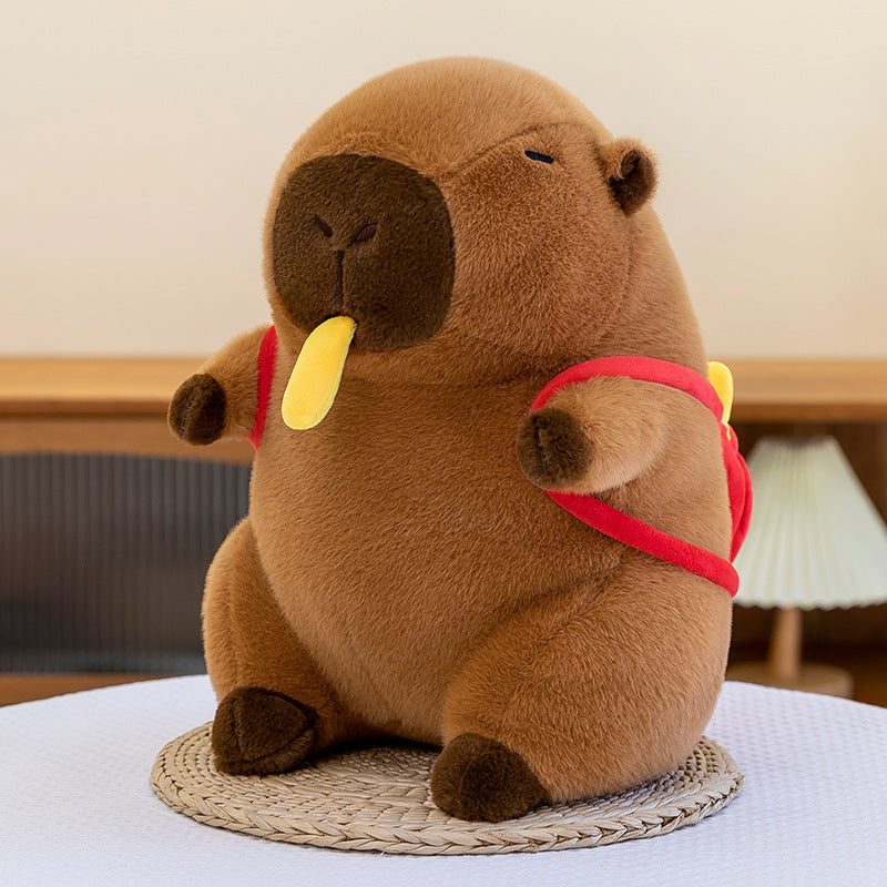 Peluche capybara kawaii | Idéale pour enfants et déco