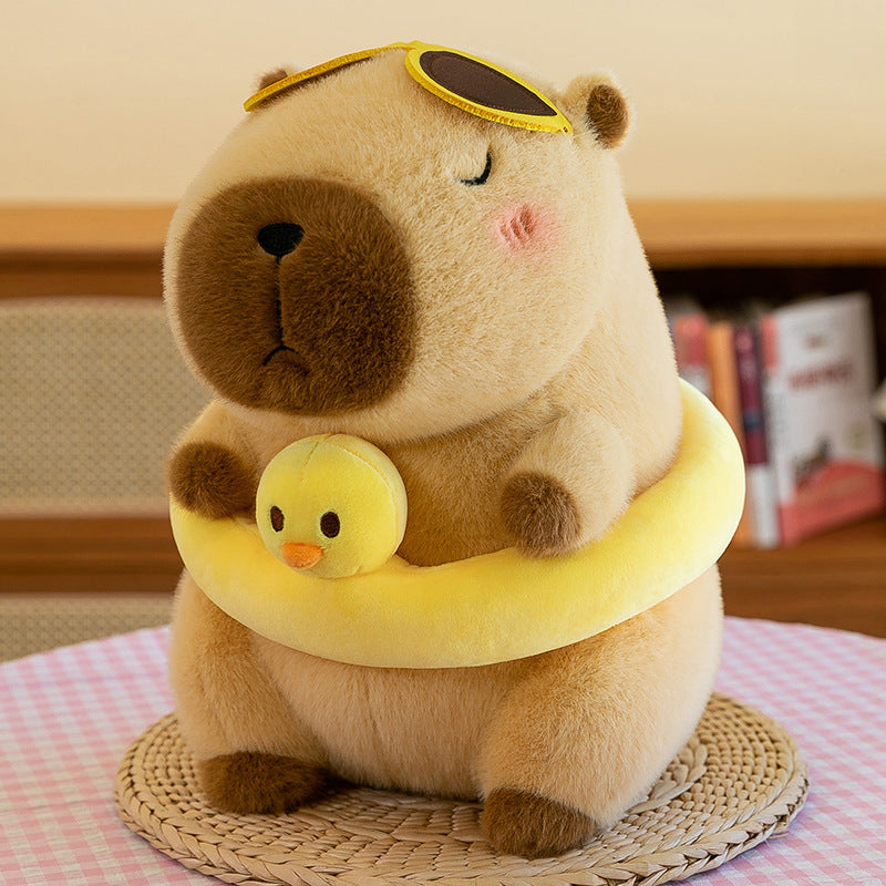 Peluche capybara kawaii | Idéale pour enfants et déco
