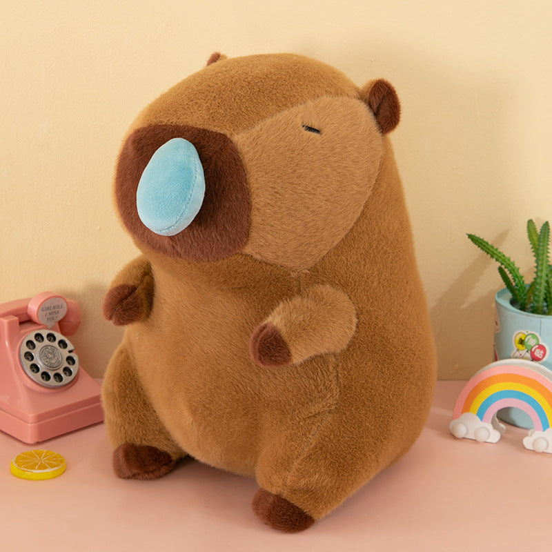 Peluche capybara kawaii | Idéale pour enfants et déco