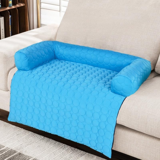 Tapis Rafraîchissant pour Chien | Protège-Canapé Lavable