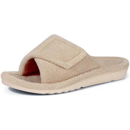 Chausson orthopédique femme en tissu éponge doux