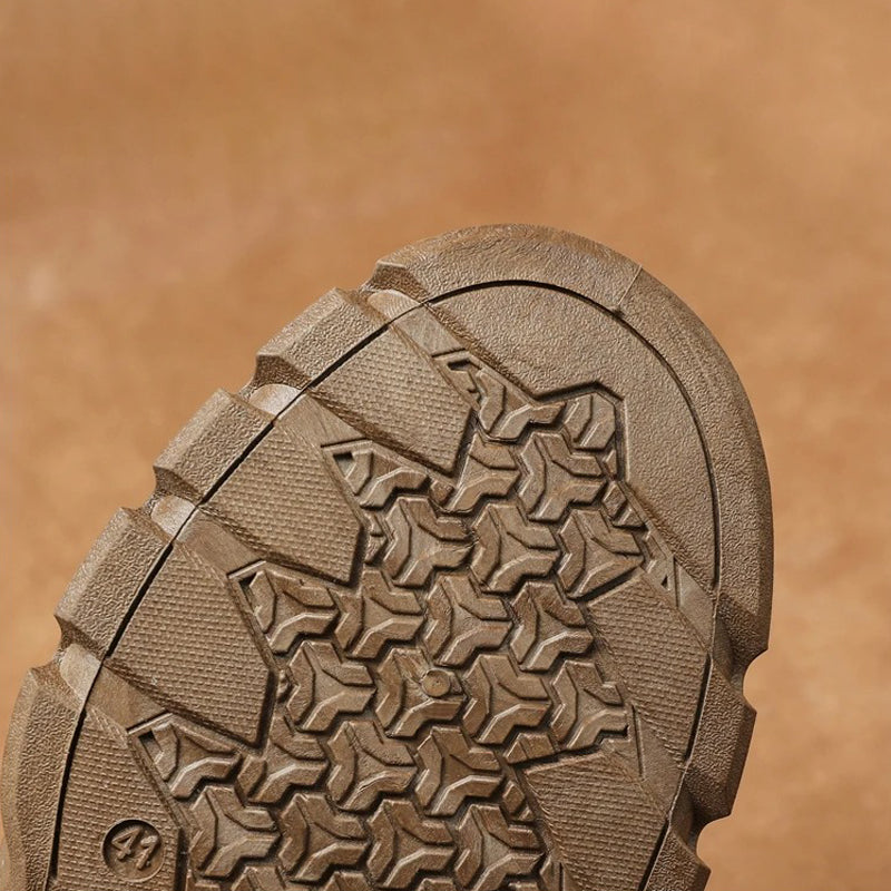 Botte orthopédique homme imperméable et résistante