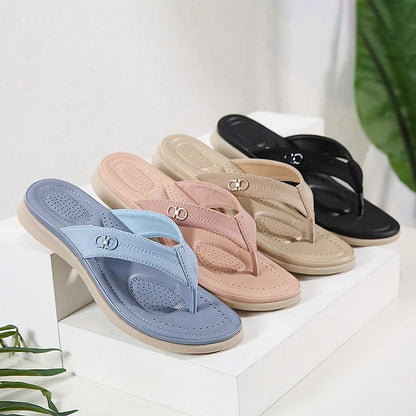 Tong orthopédique femme à effet mémoire de forme