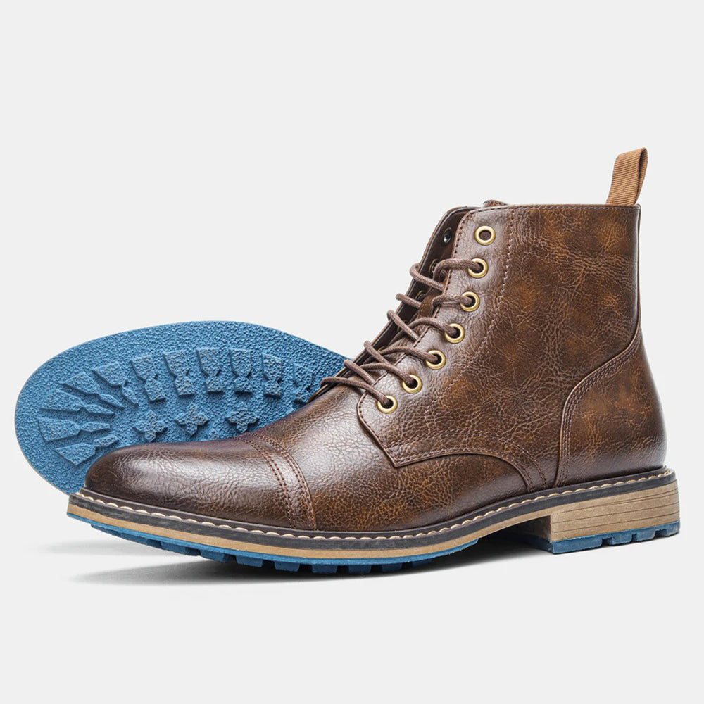 Botte orthopédique homme classique à lacets