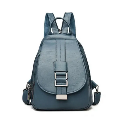 Sac à Dos Minimaliste en Cuir Végan pour Femme | Léger & Élégant