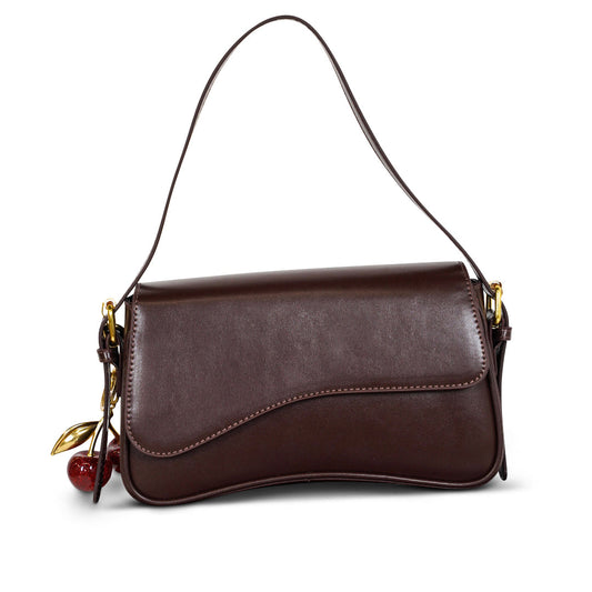 Jessy Petit Sac Bandoulière Femme Marron Foncé