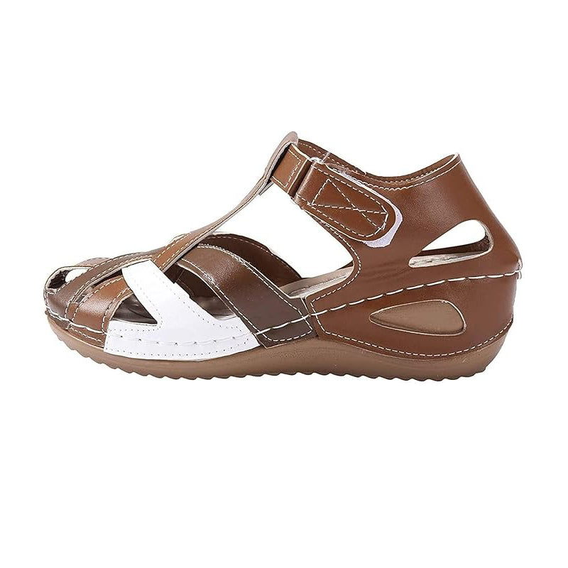 Sandale orthopédique femme design ajouré