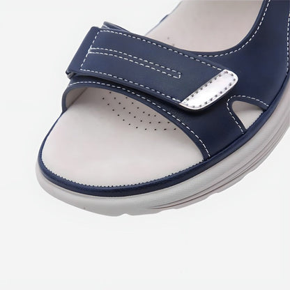 FlexiWalk – sandale confort femme pieds sensibles avec double scratch