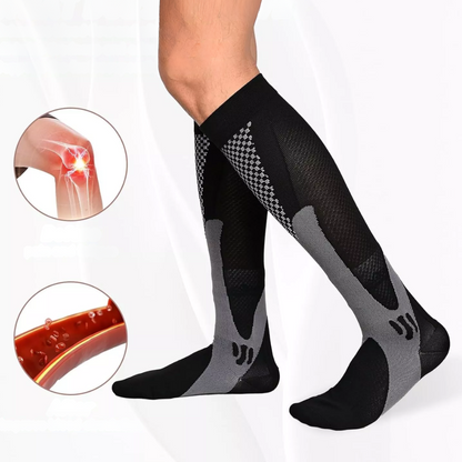 Chaussettes de Compression Orthopédiques de Sport | Soulagement Douleur & Gonflement