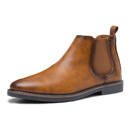 Botte orthopédique homme style vieilli moderne