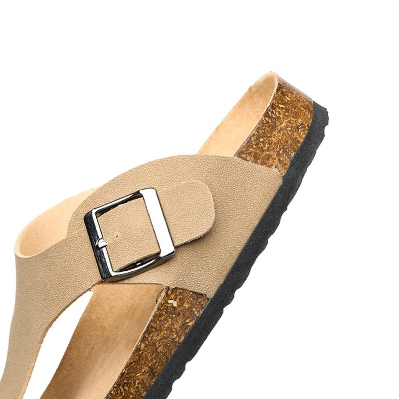 Tong orthopédique homme avec soutien ajustable