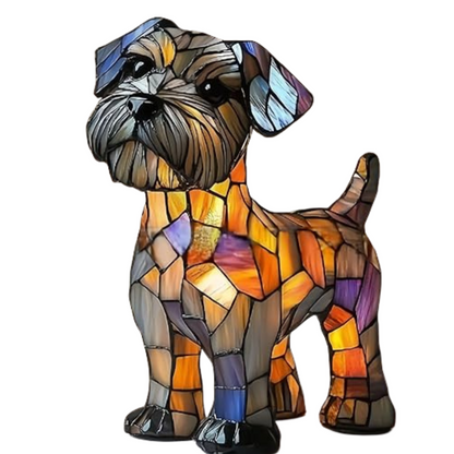 Lampe Souvenir Chien LED – Lumière Apaisante et Design Émotionnel