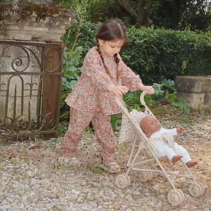 Petite Poussette pour Poupée et Peluche | Dès 3 Ans pour les filles