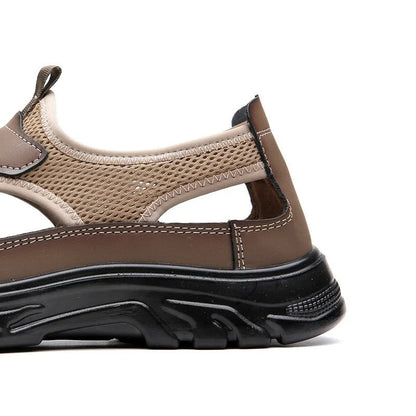 Sandale orthopédique homme aérée et souple