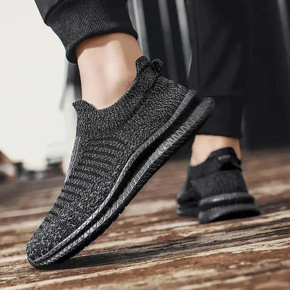 ConfortFlex – Chaussure orthopédique homme sans lacets respirante avec semelle ergonomique