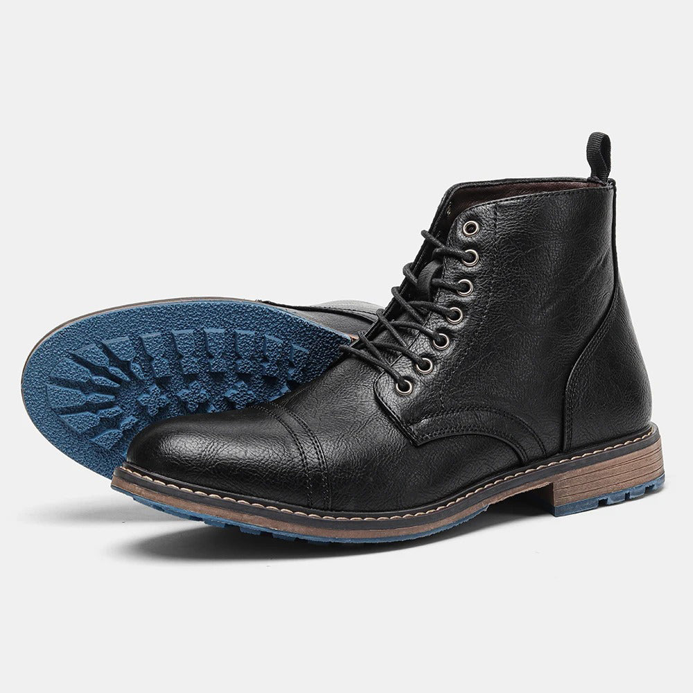 Botte orthopédique homme classique à lacets