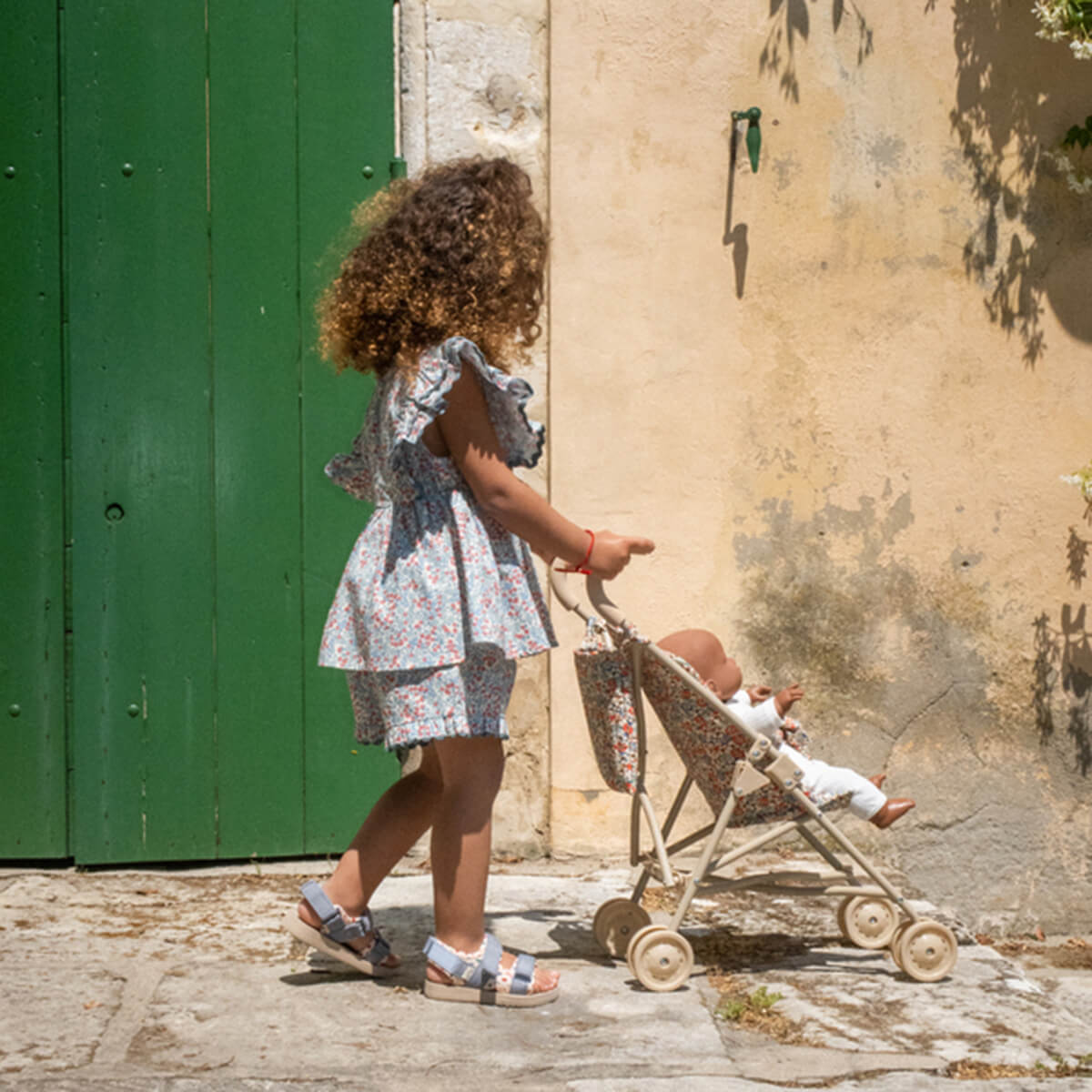 Petite Poussette pour Poupée et Peluche | Dès 3 Ans pour les filles