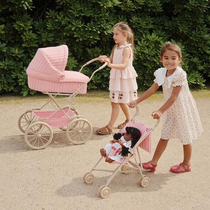 Petite Poussette pour Poupée et Peluche | Dès 3 Ans pour les filles